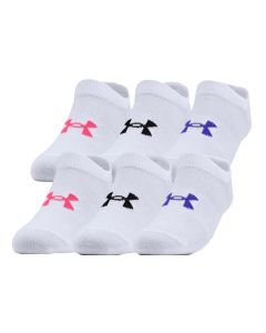 dla dzieci Under Armour Kids Essential NS Socks 6PK 1332982-100 001