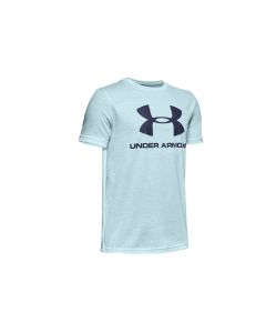 dla dzieci Under Armour Sportstyle Logo Short Sleeve Jr 1330893-462 001