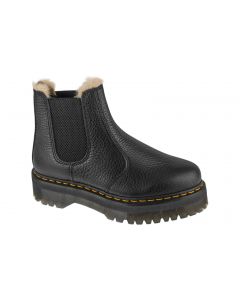 Dr. Martens 2976 Quad Fur Lined DM25635001 unisex sztyblety, Czarne 001
