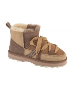 EMU Australia Blurred Micro Patchwork  W13195-MUSH damskie buty zimowe, Brązowe 001