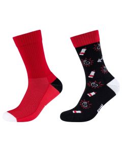 FUNSOCKS Function Sport 2PPK Socks FU71126-3200 unisex skarpetki, Wielokolorowe 001