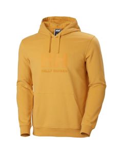 Helly Hansen Logo Hoodie 33977-364 męskie bluzy, Żółte 001