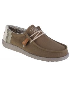 Hey Dude Wally Break Stitch 40015-3VG męskie buty sneakers, Zielone 001