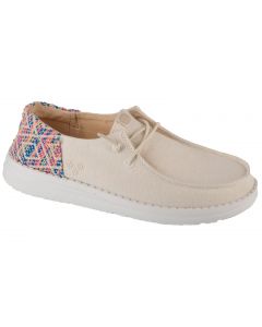 Hey Dude Wendy Funk Surf Baja 43156-1MV damskie buty sneakers, Białe 001