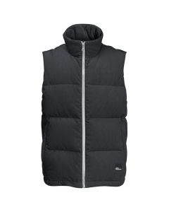 Jack Wolfskin Nature Corduroy Vest M 1207301-6350 męskie bezrękawniki, Czarne 001