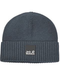 Jack Wolfskin Nature Wool Beanie 1910861-1268 1910861-1268 unisex czapki, Niebieskie 001