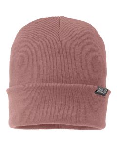 Jack Wolfskin Rib Hat Beanie 1903891-3068 1903891-3068 damskie czapki, Różowe 001