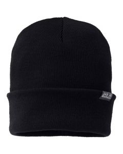 Jack Wolfskin Rib Hat Beanie 1903891-6000 1903891-6000 unisex czapki, Czarne 001