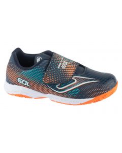 Joma Gol Jr 2603 INV GOJW2603INV dla chłopca buty halowe - halówki, Granatowe 001