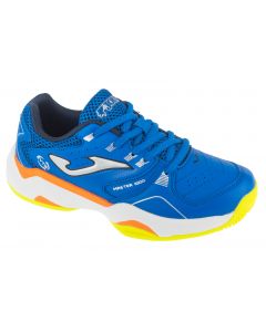 Joma Master 1000 Jr 2504C JMATW2504C dla chłopca buty do tenisa, Niebieskie 001