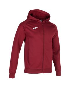 Joma Menfis Hoodie 101303-671 męskie bluzy, Bordowe 001