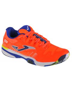 Joma Slam Jr 2208 JSLAMW2208P dla dzieci buty do tenisa, Pomarańczowe 001