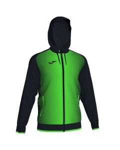 Joma Supernova Hooded Jacket 101285-117 męskie bluzy, Zielone 001