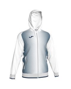 Joma Supernova Hooded Jacket 101285-203 męskie bluzy, Białe 001