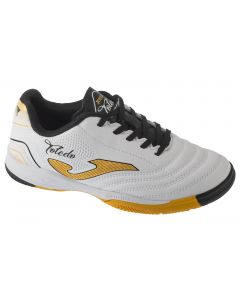 Joma Toledo Jr 2502 IN TOJW2502IN dla chłopca buty halowe - halówki, Białe 001