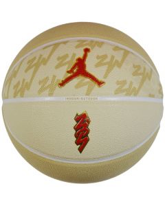 Jordan All Court Zion Ball J1004141720 unisex piłki do koszykówki, Beżowe 001