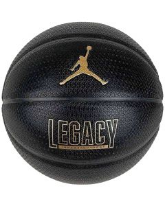 Jordan Legacy 2.0 8P In/Out Ball J1008253-051 unisex piłki do koszykówki, Czarne 001