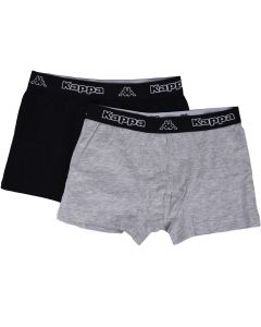 Kappa Alves 2pack Boxer Shorts 709226-19-4006 męskie bokserki, Czarne 001