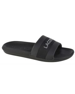 Lacoste Croco Slide 0721 1 741CMA000702H męskie klapki, Czarne 001