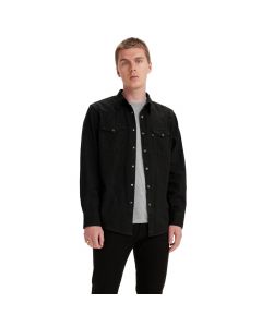 Levi's Barstow Western Shirt 857440002 męskie koszule, Czarne 001