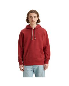 Levi's New Original Hoodie 345810021 męskie bluzy, Czerwone 001