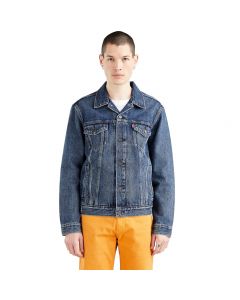 Levi's Trucker Jacket 723340573 męskie kurtki, Niebieskie 001