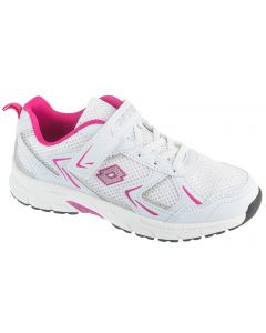 Lotto Kitaura K 2601050K-1040 dla dzieci buty sneakers, Białe 001