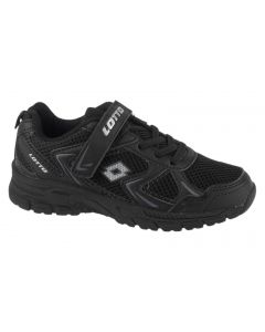 Lotto Kitaura K 2601050K-1111 dla chłopca buty sneakers, Czarne 001