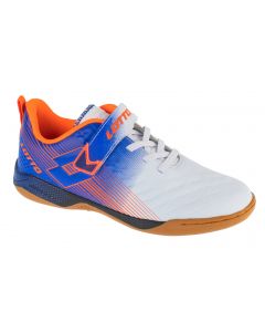 Lotto Shoota K 2601200K-1050 dla chłopca buty halowe - halówki, Białe 001