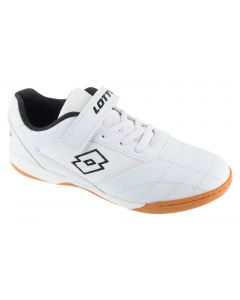 Lotto Whizzer T 2600120T-1011 dla chłopca buty halowe - halówki, Białe 001