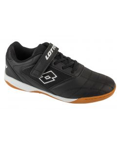 Lotto Whizzer T 2600120T-1110 dla chłopca buty halowe - halówki, Czarne 001