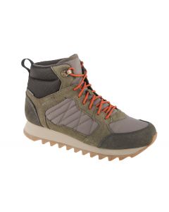 Merrell Alpine Sneaker Mid PLR WP 2 J004291 męskie buty trekkingowe, Zielone 001