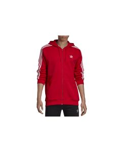 męskie adidas 3-Stripes Full Zip Hoodie ED5970 001