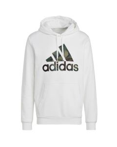 męskie adidas Essentials Fleece Camo-Print Hoodie H14672 001