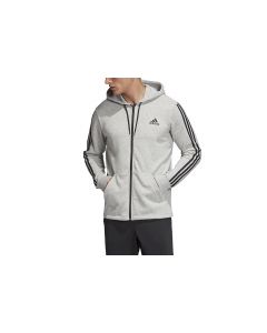 męskie adidas Must Haves 3-Stripes Hoodie DQ1454 001