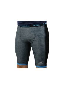 męskie Adidas Techfit Chill Short Tights S27030 001