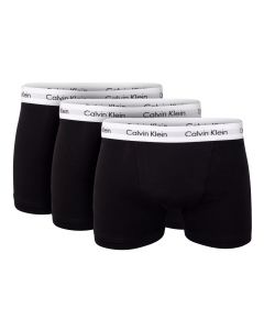 męskie Calvin Klein Low Ride Trunk 3 Pack U2664G-001 001