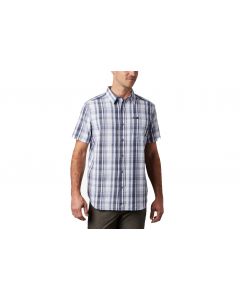 męskie Columbia Brentyn Trail SS Seersucker Shirt 1884841441 001