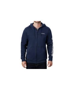 męskie Columbia Logo Fleece FZ Hoodie 1889161464 001