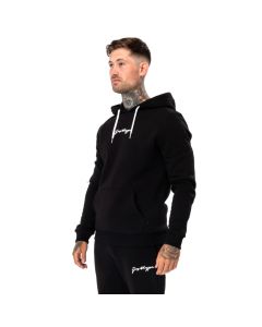 męskie Justhype Scribble Logo Hoodie HYPSCRIB002 001