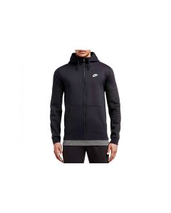 męskie Nike M Nsw Hoodie FZ Fleece Club 804389-010 001