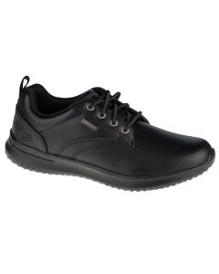 męskie Skechers Delson Antigo 65693-BBK 001