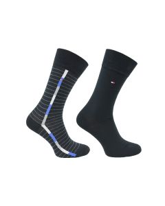 męskie Tommy Hilfiger 2-Pack Socks 482011001-200 001