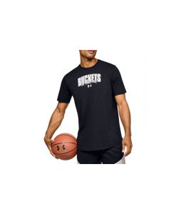 męskie Under Armour Baseline Verbiage Tee 1351295-001 001