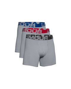 męskie Under Armour Charged Cotton 6IN 3 Pack 1363617-011 001