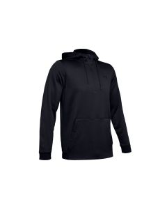 męskie Under Armour Fleece 1/2 Zip Hoodie 1329808-002 001