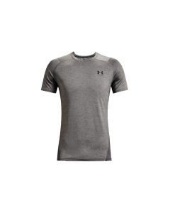 męskie Under Armour Heatgear Armour Fitted Short Sleeve 1361683-090 001