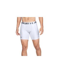 męskie Under Armour HeatGear Armour Mid Compression Shorts 1289566-100 001