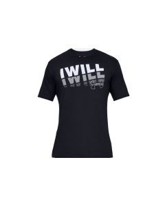 męskie Under Armour I Will 2.0 Short Sleeve Tee 1329587-001 001