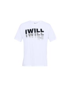 męskie Under Armour I Will 2.0 Short Sleeve Tee 1329587-100 001